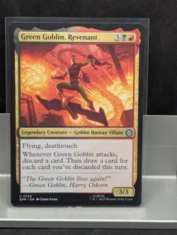 Green Goblin, Revenant X1 NM Marvel's Spider Man MTG - Image 1