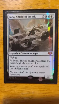 MTG Iona, Shield of Emeria From the Vault: Angels Foil - Image 1