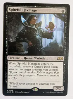 Spiteful Hexmage Wilds of Eldraine - MTG RARE - Image 1