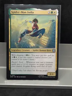 Spider-Man india X1 NM Marvel's Spider Man MTG - Image 1