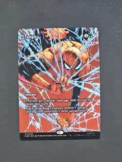 MTG ~ Tangle ~ 0038 ~ Borderless ~ Marvels ~ Spider-Man ~ pack fresh - Image 1