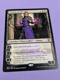 MTG Magic: Dominaria United: Liliana of the Veil #097/281 Mythic - LP - Image 1