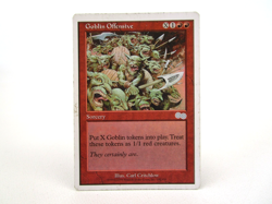 Goblin Offensive MTG Magic the Gathering Urza's Saga MP Regular Uncommon - Image 1