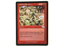 Goblin Offensive MTG Magic the Gathering Urza's Saga MP Regular Uncommon - Image 1