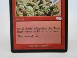 Goblin Offensive MTG Magic the Gathering Urza's Saga MP Regular Uncommon - Image 3