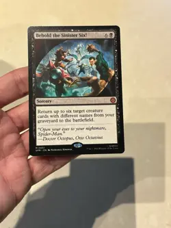 Behold The Sinister Six MTG Magic The Gathering Marvel Spider-Man - Image 1