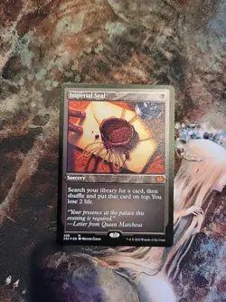 MTG Etched FOIL Imperial Seal Double Masters 2022 NM - Image 1