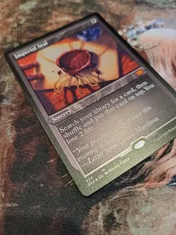 MTG Etched FOIL Imperial Seal Double Masters 2022 NM - Image 2