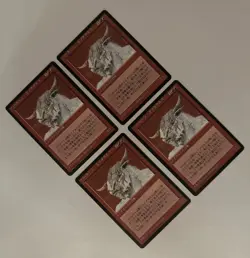 MTG X1 Hurloon Minotaur X1 NM NP Japanese FBB 4th Edition Regular SellbyCyn - Image 2