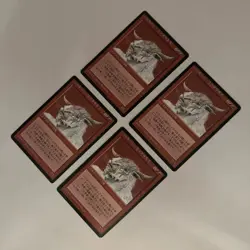 MTG X1 Hurloon Minotaur X1 NM NP Japanese FBB 4th Edition Regular SellbyCyn - Image 3