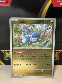 LATIOS 101/132 REVERSE HOLO UNCOMMON POKEMON TCG: MEGA EVOLUTION BASE SET NM - Image 1