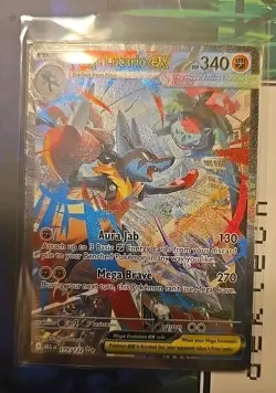 Pokemon Mega Evolutions Mega Lucario Ex SIR 179/132 NM/M Pack Fresh - Image 1