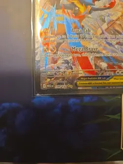 Pokemon Mega Evolutions Mega Lucario Ex SIR 179/132 NM/M Pack Fresh - Image 5