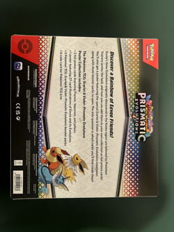 Pokemon TCG Scarlet & Violet Prismatic Evolutions Poster Collection - Image 2