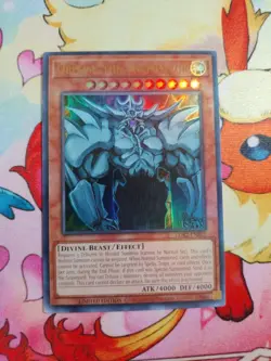 YUGIOH TCG! COMPLETE 3 Card God Card Set Obelisk Slifer Ra LDK2 Ultra Rare VLP - Image 1
