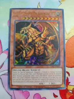YUGIOH TCG! COMPLETE 3 Card God Card Set Obelisk Slifer Ra LDK2 Ultra Rare VLP - Image 5