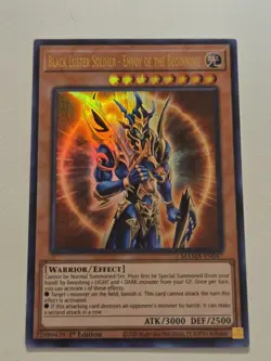 Black Luster Soldier - Envoy of the Beginning MAMA-EN047 Ultra Rare Yugioh Mint - Image 1