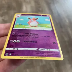 Wigglytuff 111/264 NM Reverse Holo Fusion Strike Near Mint Foil Pokemon TCG Card - Image 2