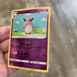 Wigglytuff 111/264 NM Reverse Holo Fusion Strike Near Mint Foil Pokemon TCG Card - Image 4