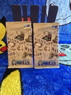 One Piece Treasure Box Trading Cards - Two Booster Packs Sealed - Image 1