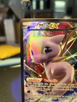 Mew EX XY126 Generations Ultra Rare Textured Full Art Promo Pokemon Card - Image 3