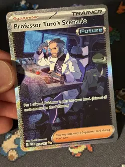 Pokemon Cards Professor Turo’s Scenario 257/182 Secret Rare Paradox Rift - (NM) - Image 2