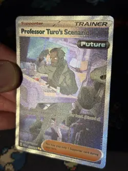 Pokemon Cards Professor Turo’s Scenario 257/182 Secret Rare Paradox Rift - (NM) - Image 3