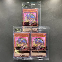 NEW 3 card Dark Magician Girl 711E-JP002 Normal Parallel Rare Seven Eleven 700 - Image 1