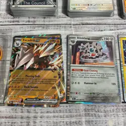Lot Of 300+ Pokemon Cards Holo & Common, Dice & Marker Set - Image 4