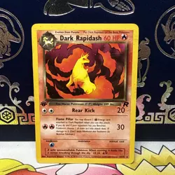 Pokemon Team Rocket 1st Edition Non Holo Lot 4 Cards MP Overall Meowth Drowzee - Image 2