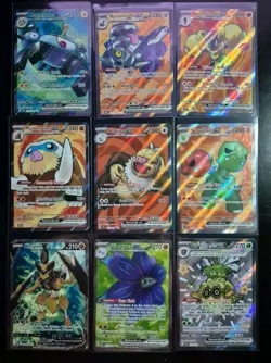 9 ULTRA RARE FULL ART ONLY Pokemon Card Lot! All NM - Image 1