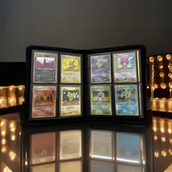 120 Pokemon Card Binder Lot 🔥 With Sealed Gold Pikachu Card. See Description! - Image 3