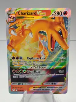 Pokemon TCG Charizard VSTAR Crown Zenith Holo Ultra Rare Card 019/159 - Image 1