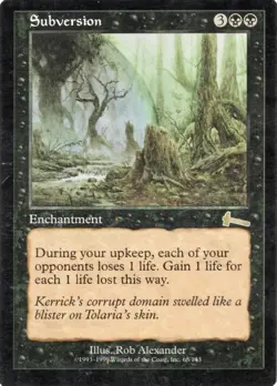 1x Subversion Light Play MTG Magic Card - Kid Icarus - Image 1