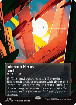 Inkmoth Nexus (Borderless) Edge of Eternities: Stellar Sights NM CARD ABUGames - Image 1