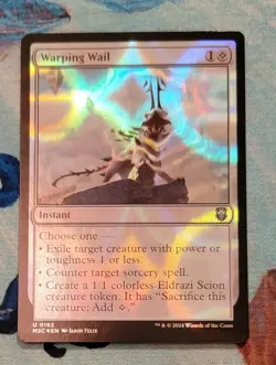*IN HAND* 1x Warping Wail - Ripple Foil MTG Modern Horizons 3 MH3 NM/M - Image 1
