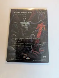 Spider-Man - Venom, King in Black - Borderless FOIL - 22 - Ships now! - Image 1