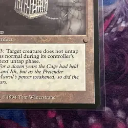 Barl's Cage The Dark Magic the Gathering MTG - Image 4