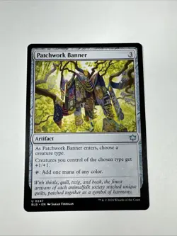 MTG - Patchwork Banner - #247 Regular NM Bloomburrow BLB - Image 1