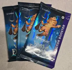 Magic: The Gathering Wilds of Eldraine Sealed Collector Booster Packs - Image 1