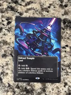 Eldrazi Temple (0059) (Borderless) Edge of Eternities: Stellar Sights Regular - Image 1