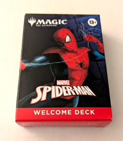New Magic The Gathering Spider-Man Welcome Deck SDCC Comic-Con 2025, WHITE deck - Image 1