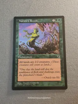 MTG Tempest Nature's Revolt #240 Magic the Gathering Rare Free Shipping - Image 1