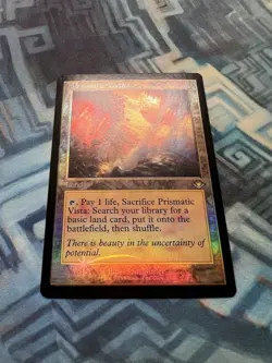MTG Foil Retro Frame Prismatic Vista NM Unplayed Modern Horizons - Image 2