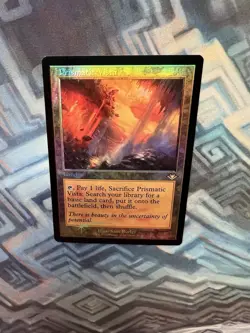 MTG Foil Retro Frame Prismatic Vista NM Unplayed Modern Horizons - Image 3