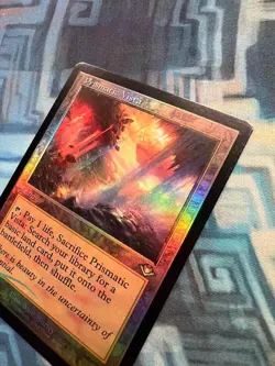 MTG Foil Retro Frame Prismatic Vista NM Unplayed Modern Horizons - Image 4