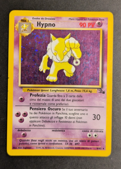 Pokemon TCG - Hypno 8/62 Fossil Rare Holo - Italian MP - Image 1