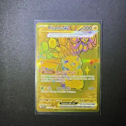 Pokemon TCG SV Prismatic Evolutions Pikachu ex # 179 / 131 Hyper Rare Near Mint - Image 1