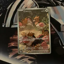 Spearow 151/132 IR Illustration Rare Mega Evolutions Pokemon TCG NM - Image 1