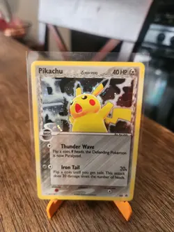 2006 Pokemon TCG Pikachu Delta Species Promo 035 Holo Black Star - Image 1